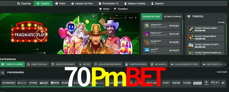 cassino 70Pmbet